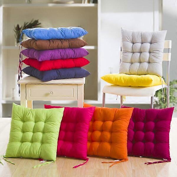 Chair cushion, made of polyester, with geometric shape and good fixation
