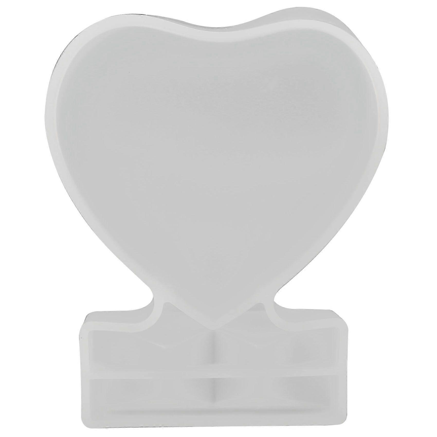Resin Mold for Photo Frame,Heart Shape Silicone Epoxy Molds for Casting and Home Decoration,DIY Cra