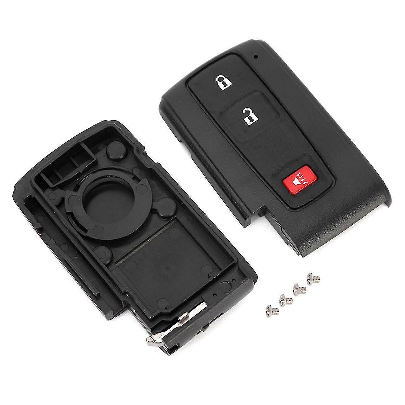 Car Key Case,Car 3 Button Remote Remote Control Key Case Car Key Case Replacement Premium Quality