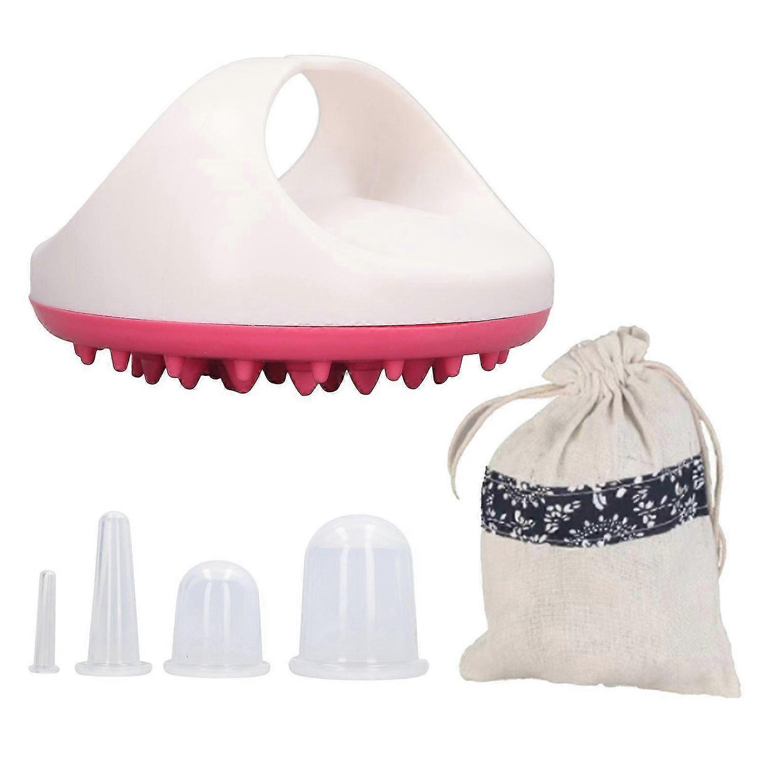 2025 Latest Model Four Piece Set Silicone Cupping Massager Cellulite Reduction...