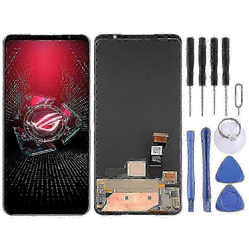 2025 AMOLED LCD Screen For Asus ROG Phone 5s ZS676KS with Digitizer Full Assembly