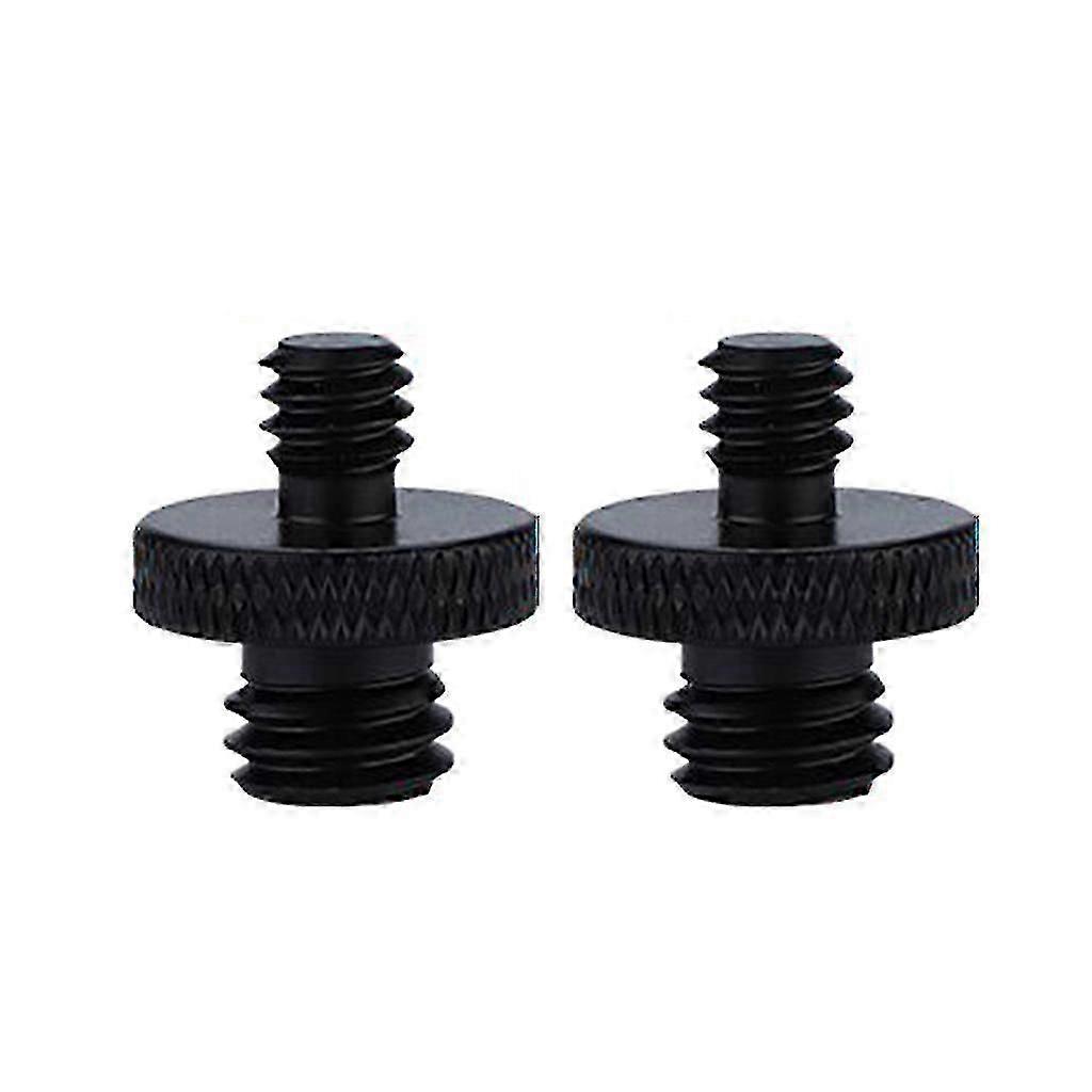 2pcs 1/4 "-20 maschio a M4 M5 M6 M8 M10 maschio filettata viti treppiede converter vite