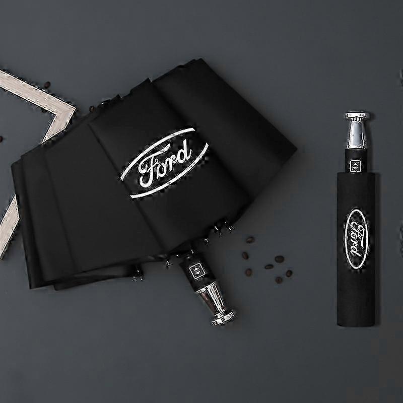 Rain Windproof 10-bone Auto Logo Umbrella