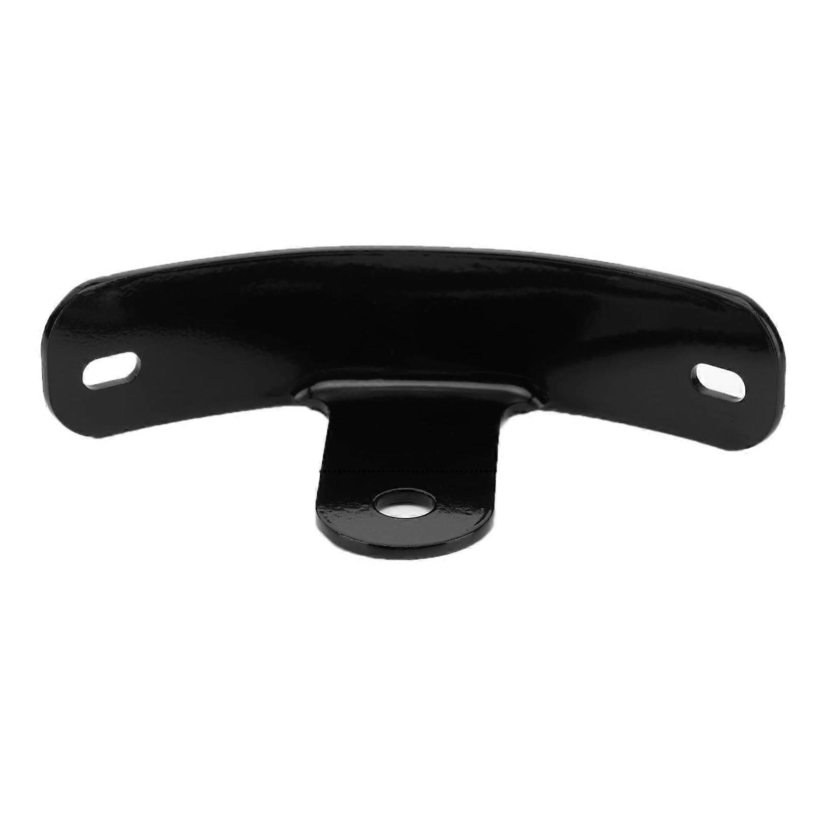Black Vertical Curved Mount License Plate Bracket Holder No Cutting Required Optimized Weight Distribution Multicolor