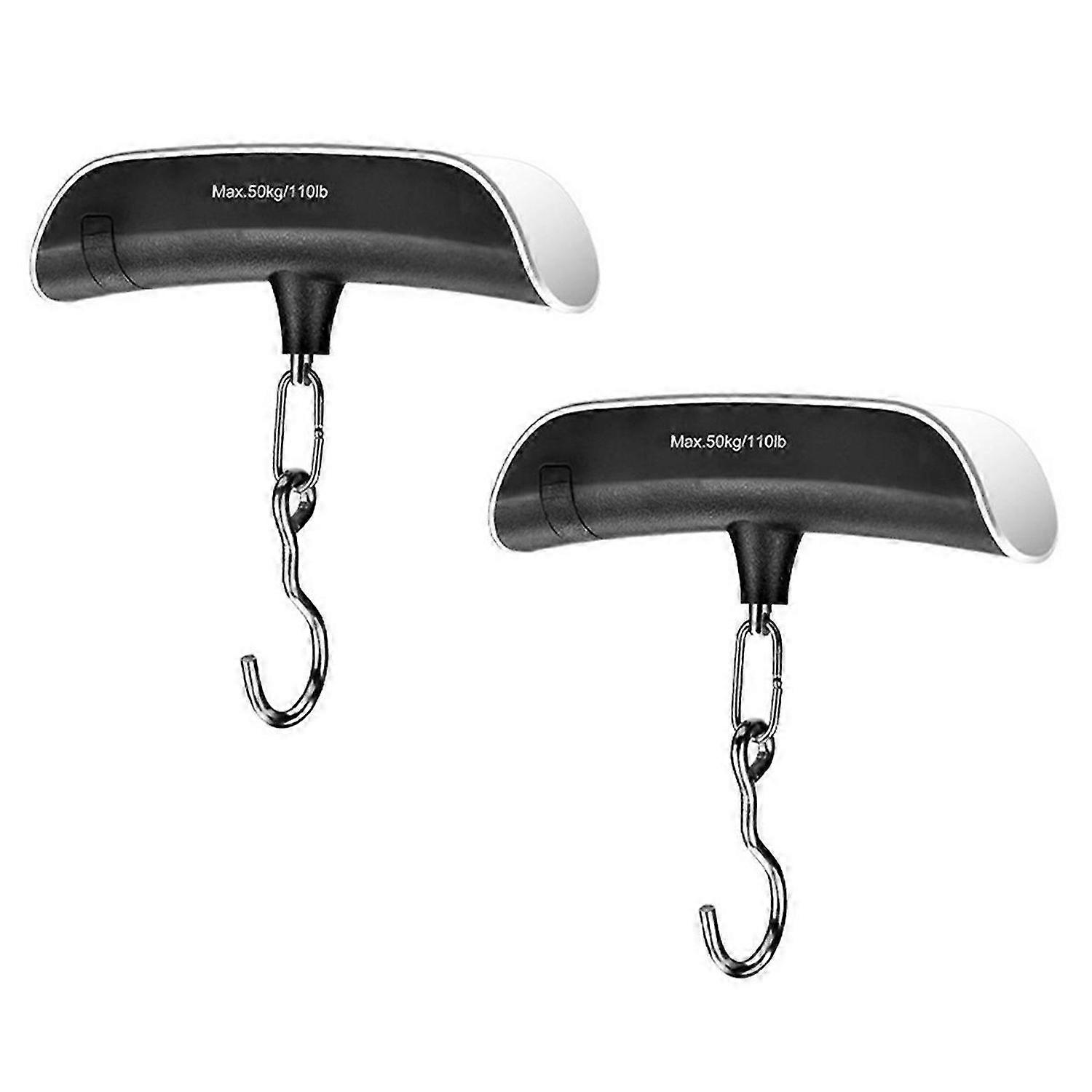 2pcs Hook Said Mini Electronic Scales Portable Household Scales
