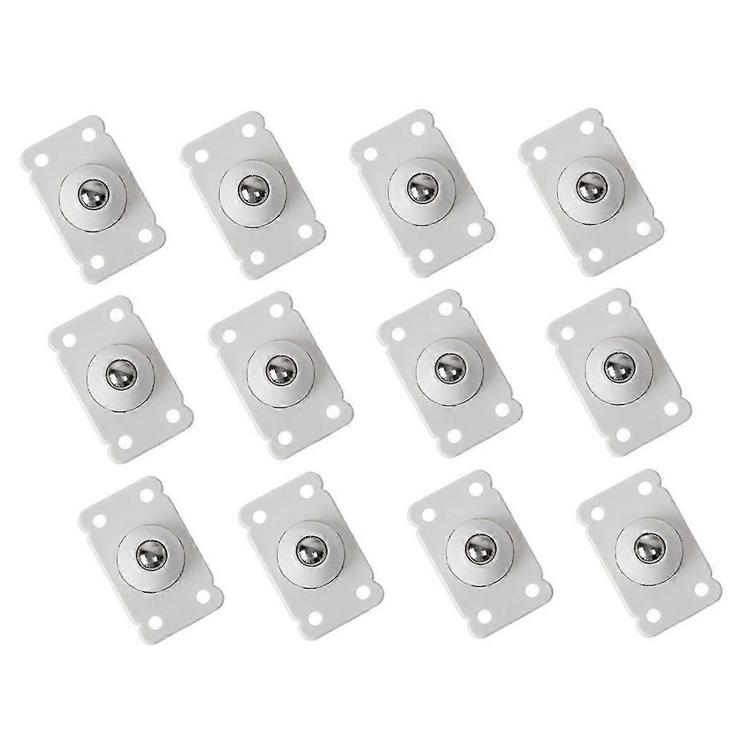 Stickable Universal Pulley Rack Roller Trash Bin Wheel Universal Wheel At the Bottom of Bed Bottom Storage Box