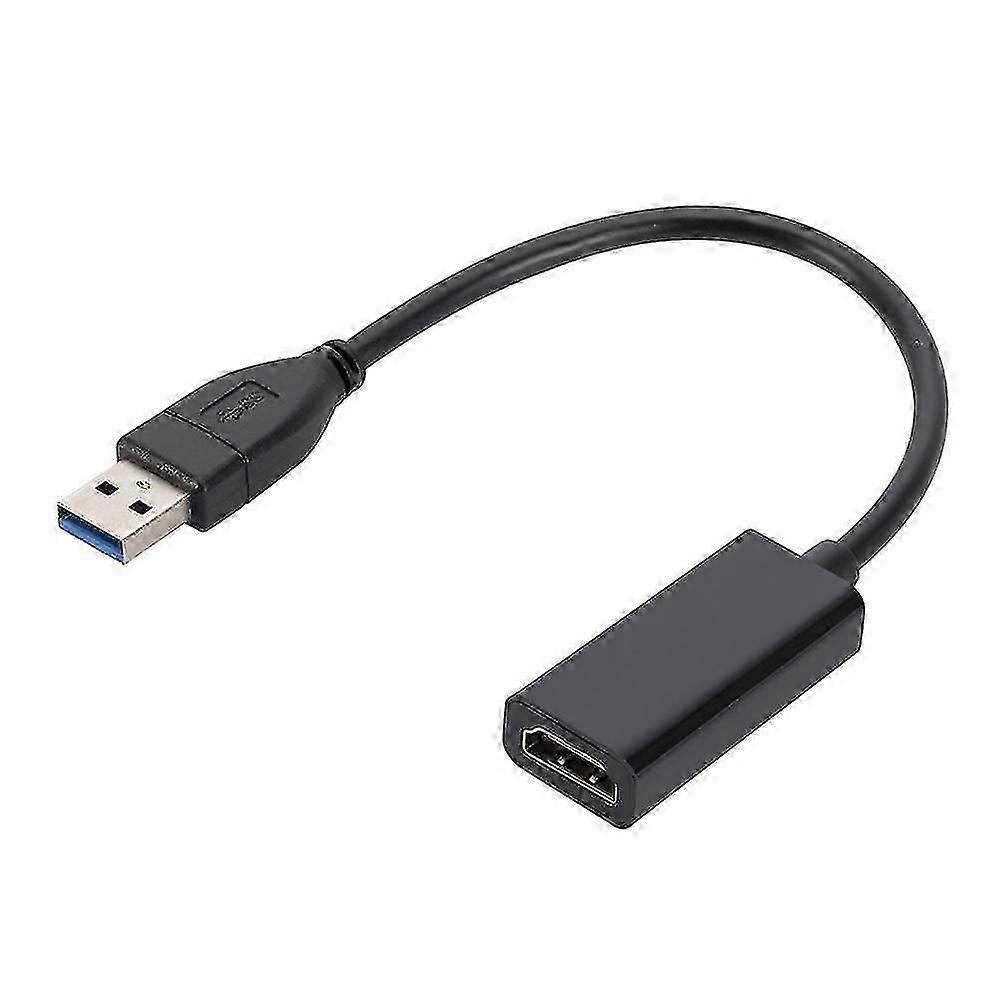 محول USB 3.0 إلى HDMI متوافق مع HDMI HD 1080p USB إلى محول HDMI كابل محول صوت فيديو خارجي Thunderbolt لكمبيوتر محمول ماك بوك سامسونج هواوي-