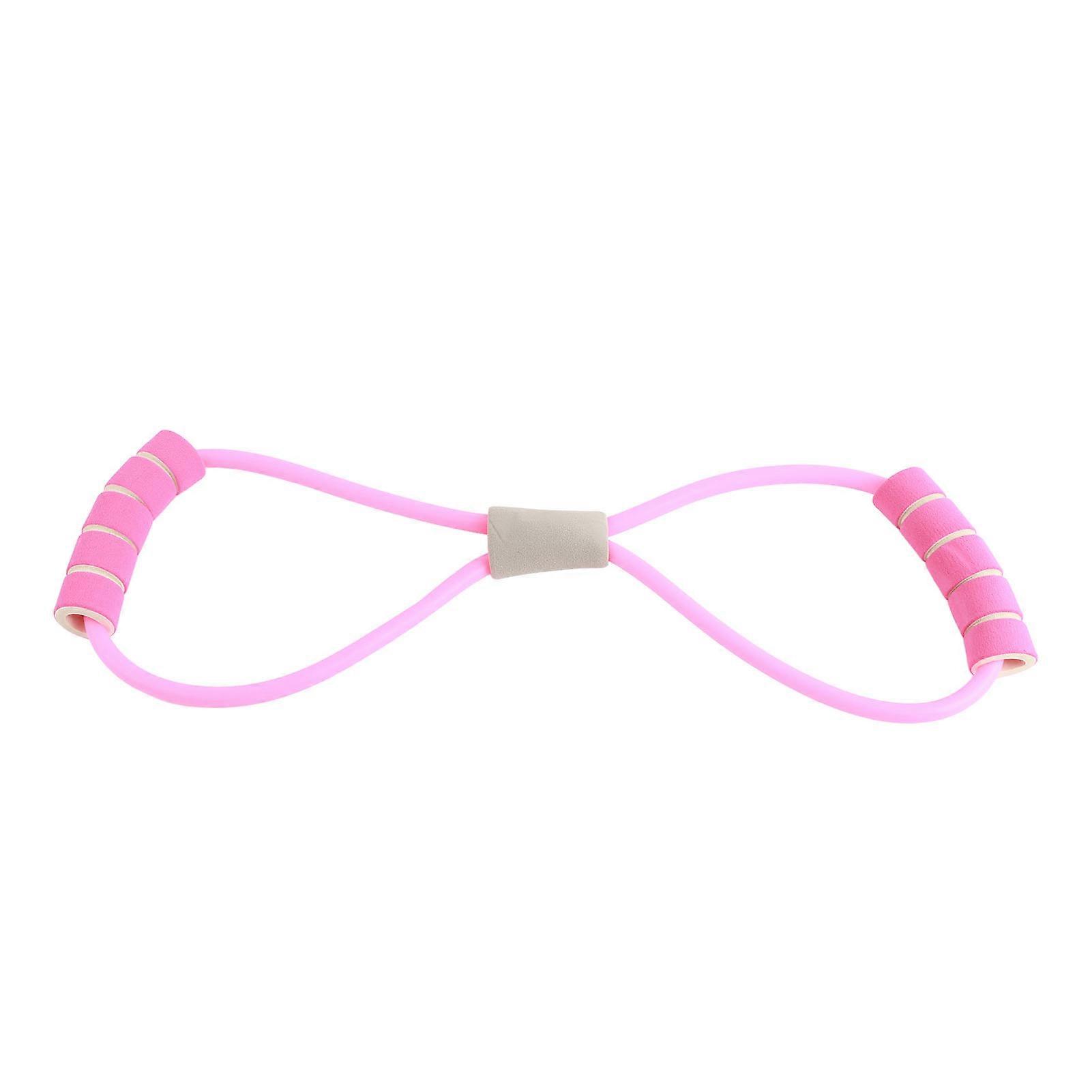 Figure 8 Resistance Band Professional Latex 8 Resistance Band Widened Portability Resistance Bands with Soft Foam Handle