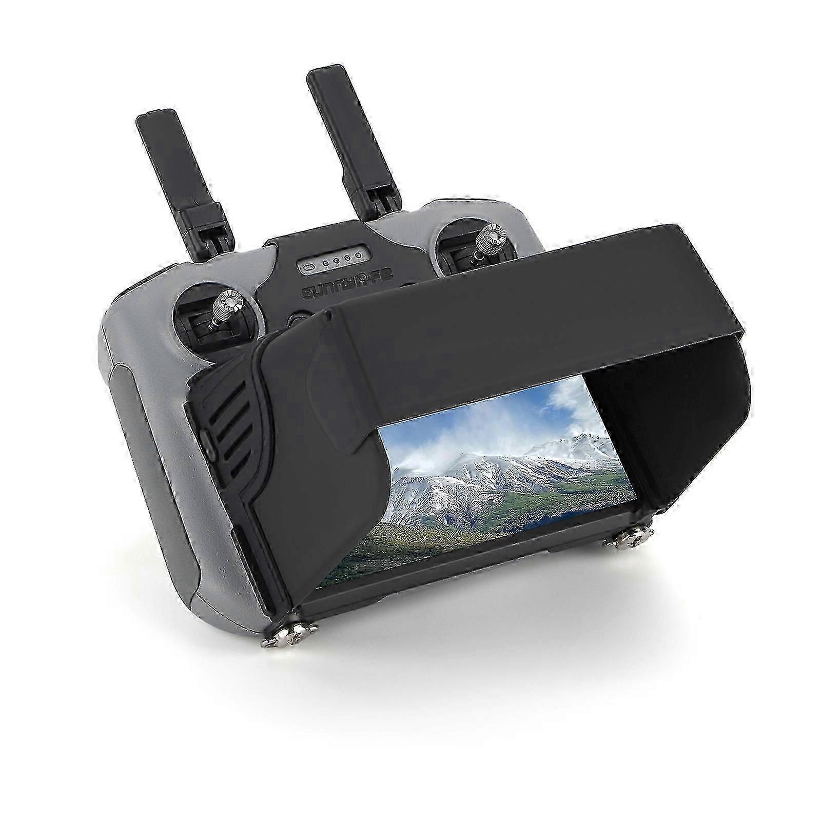 Remote control sunshade for DJI RC 2 with black cover