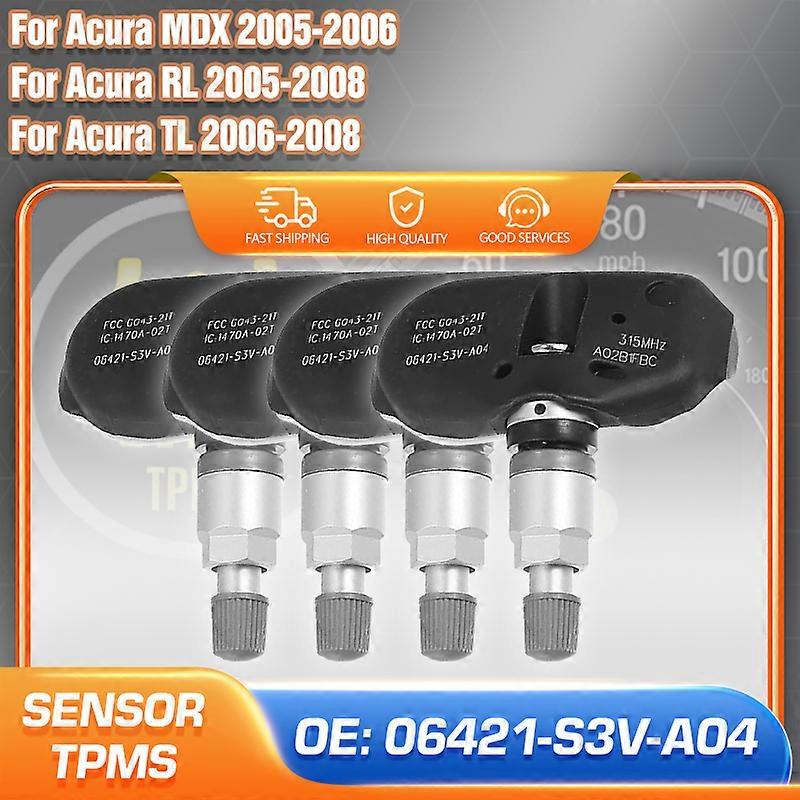 Applicable Car For Acura MDX 2005 2006 Acura TL 2006 2007 2008 Acura RL 2005-2008 TPMS Sensor Tire Pressure Monitoring System 06421-S3V-A04