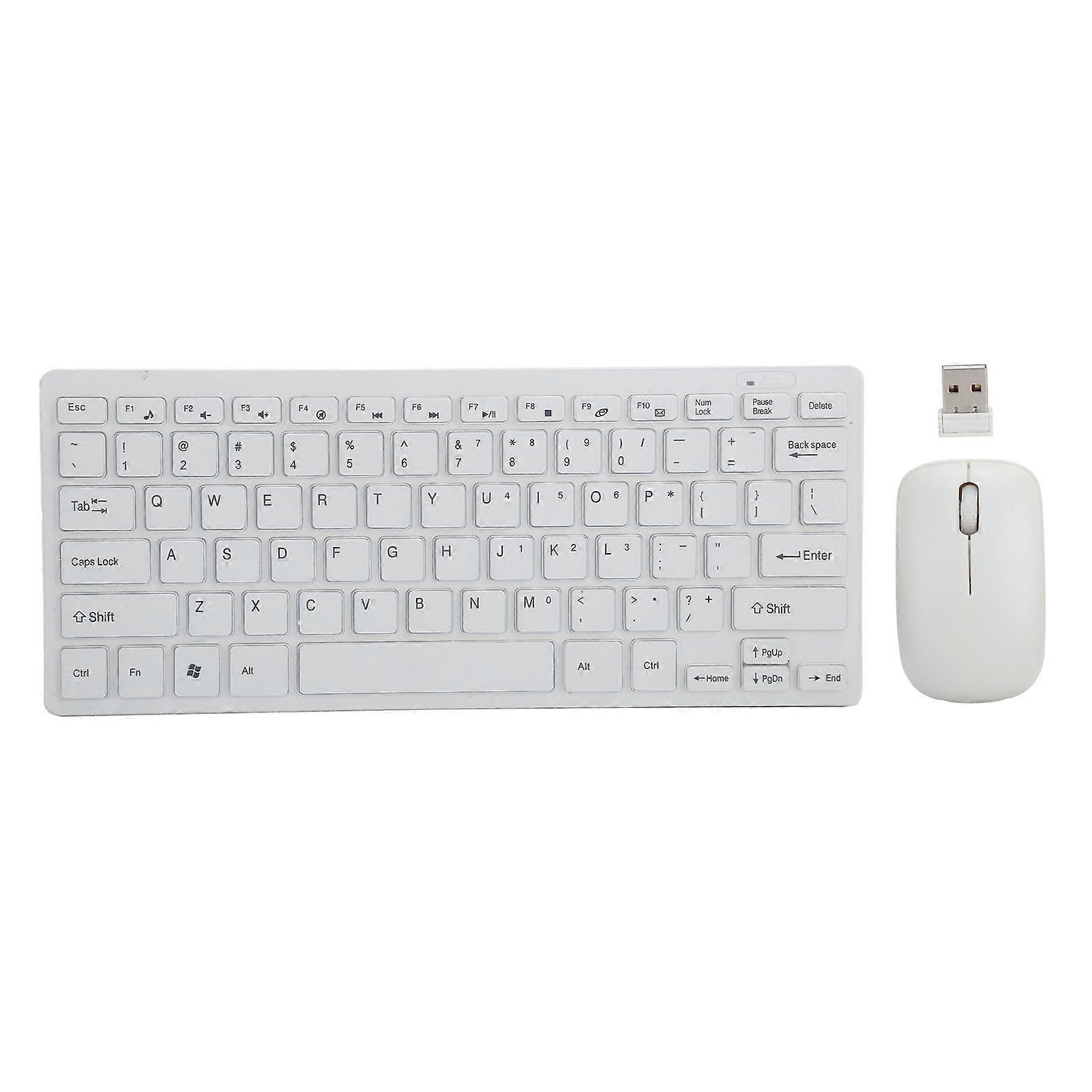 K03 Wireless Key Mouse Set 2.4G Mini and Comfortable Wireless Key Mouse Suit with Keyboard Film