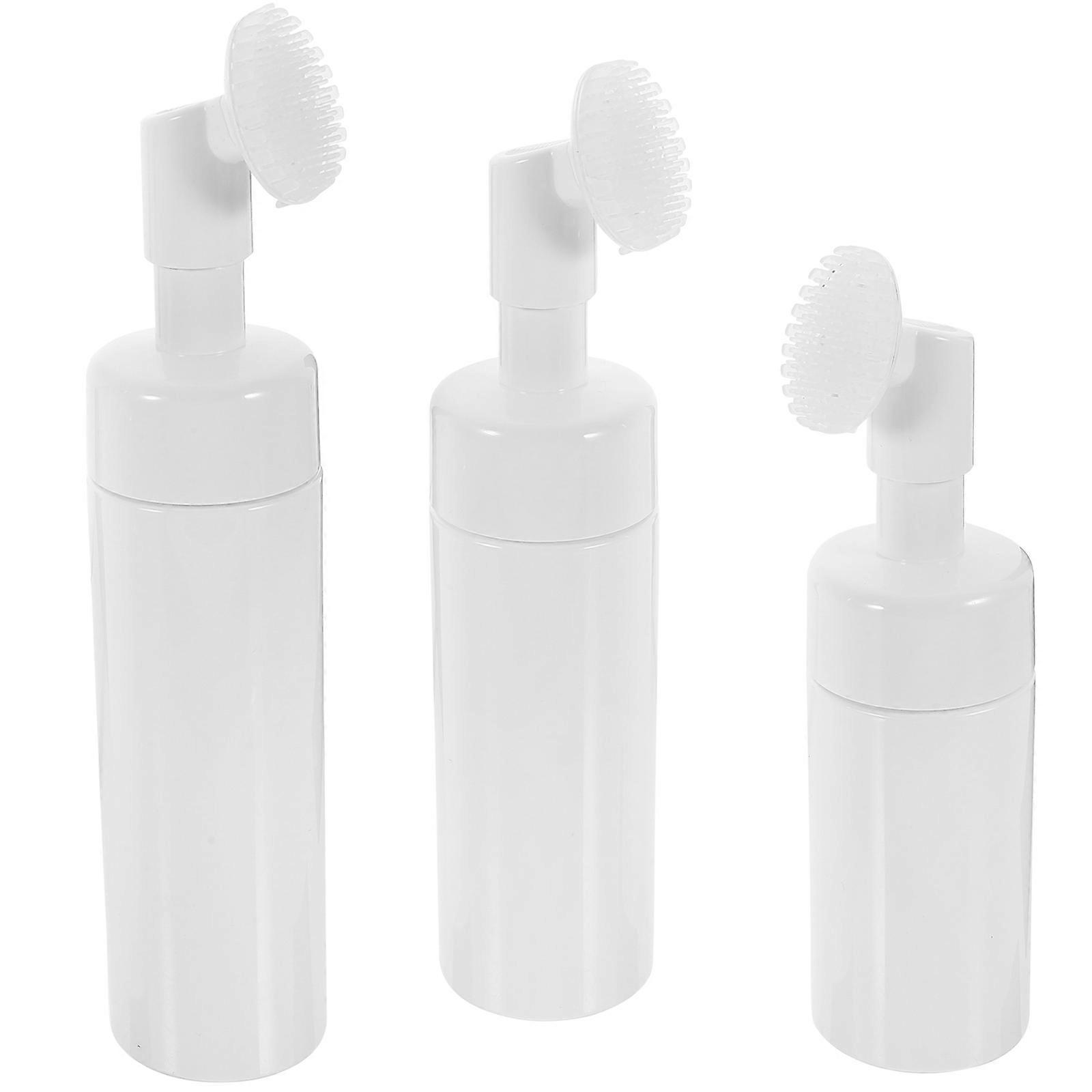 Foam Soap Dispenser with Brush for Travel 9Pcs Portable Pump Bottles