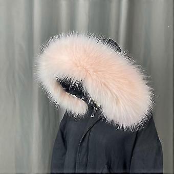 Faux Waschbär Pelz Schal Winter Kapuze Pelz Dekor Schal Multicolor Fake Pelz Schal Winter Mantel Pelz Kragen
