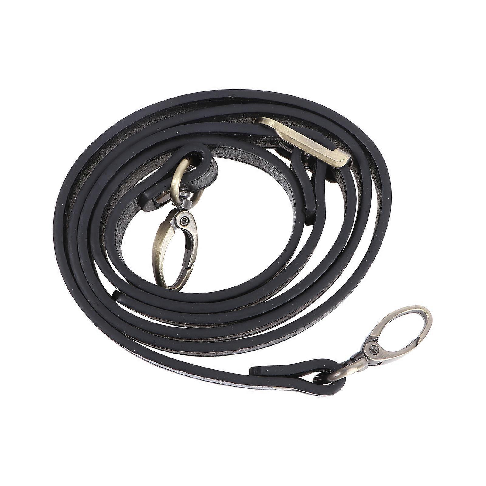 Diagonal Cross Belt Women Bag Strap for Bag Use Faux Black