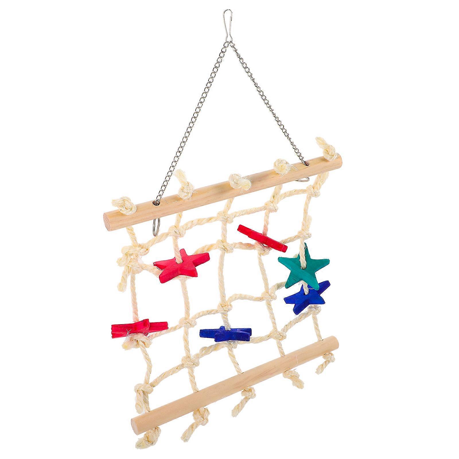 Parrot Biting Toy For Mental Stimulation Assorted Color Chewing Fun For Birds 1Pack