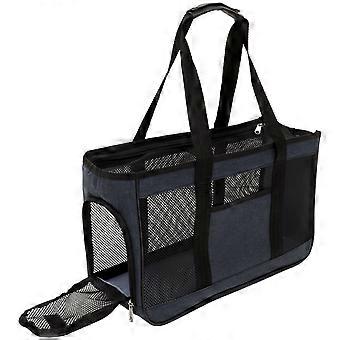 Yongwei Cat Carrier kannettava taitettava laukku lentoyhtiö hyväksytty matkustamiseen (sininen)