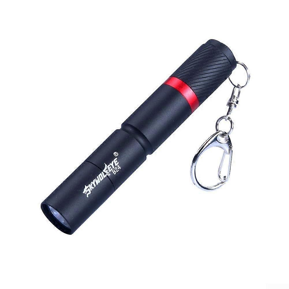 Portable Mini LED Flashlight Key Ring, 3 Brightness Modes, Compact Keychain Light for Hiking and Camping Adventures