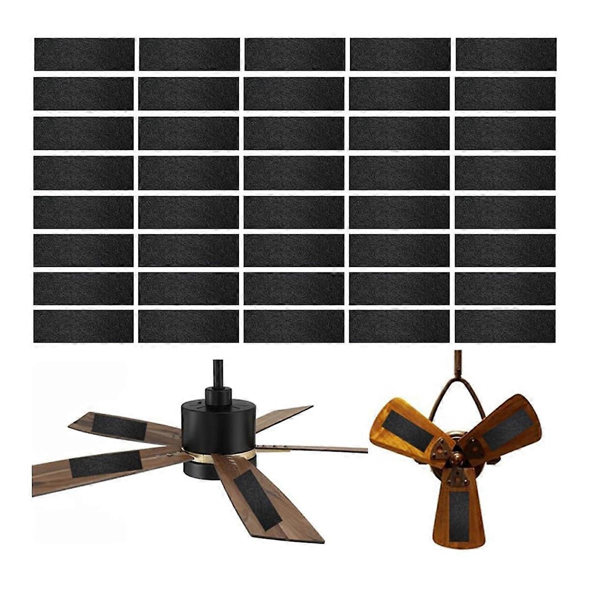 40 Pack Ceiling Fan Filters for - Ceiling Fan Air Purifier Pads Accessories Dust Catcher - Fan Filter
