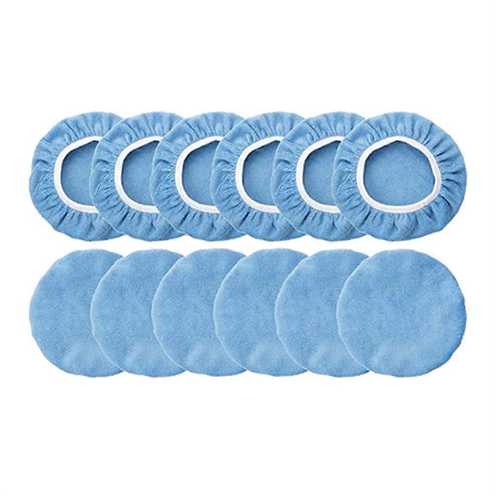 Pack of 20 Polishing Pad Set No Scratches ple Operation Waxing Mat Kit Adjustable Buffer Universal Buffing Tool 7-8