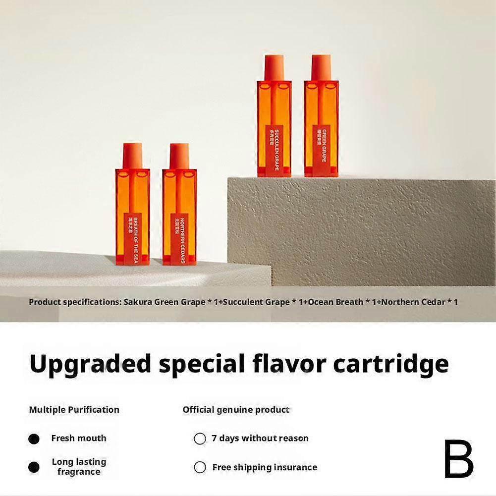 Portable Electric Oral Spray with 8 Flavor Bombs for Instant Fresh Breath On The Go