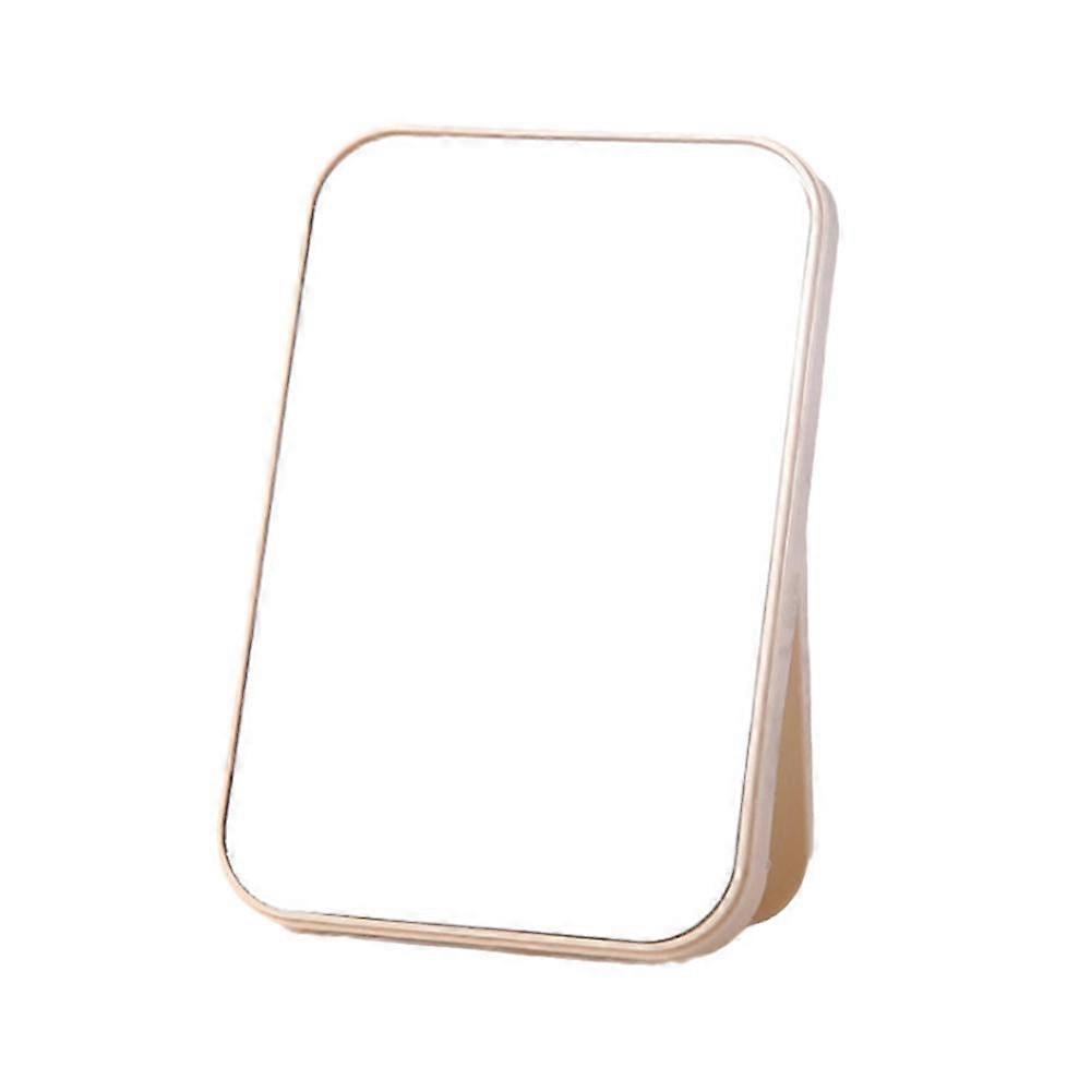 Square-Shape Hand Mirror Held Vanity Fold Mirror Standing Dresser Mirror C3Q1