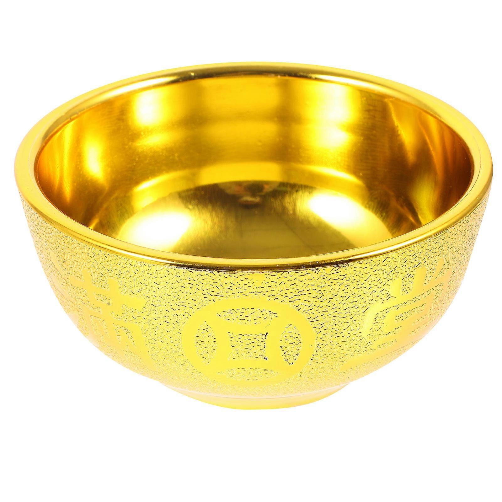 Plastic Buddhism Cup Decorative Multi-Use Offering Bowl for Worship 2Pcs