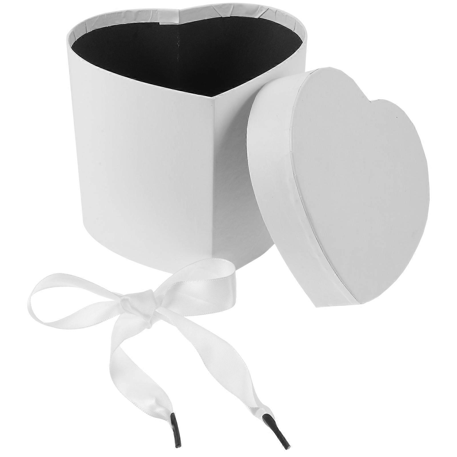 Elegant Flower Packaging Box Ideal For Valentine's Day Flowers With Material Available In Golden Color 2 Pcs