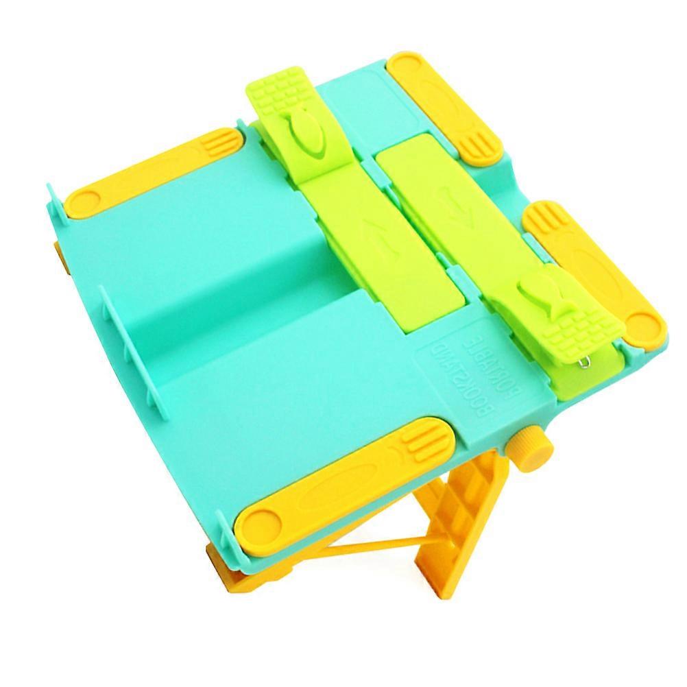 Adjustable Foldable Plastic Book Bracket for Books Laptops Tablets Music Scores Study 1Set