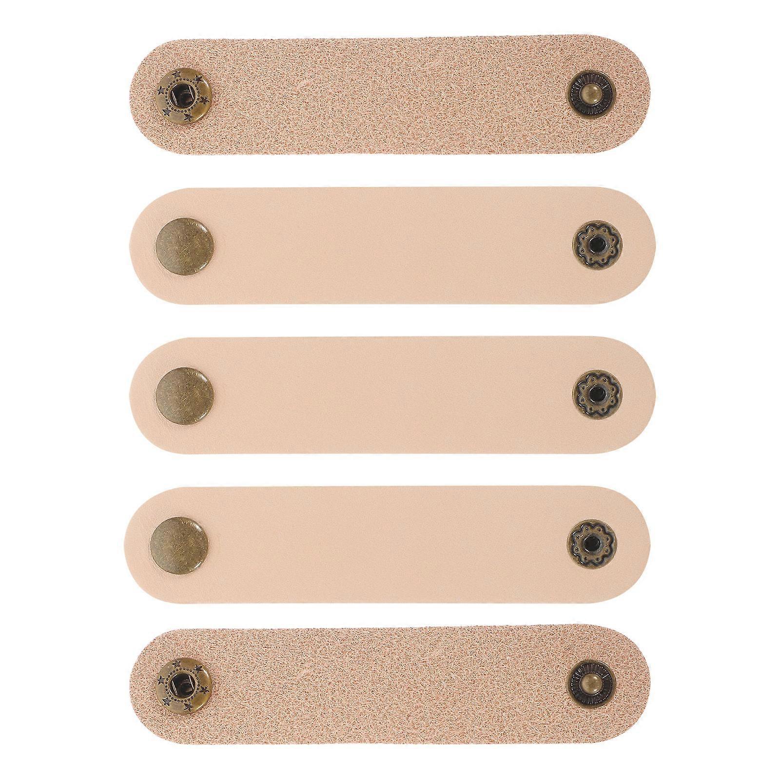 Cable Organizer Wraps for Home Use Office USB Cables and Earphone 10 Pcs Light Yellow Efficient Protection