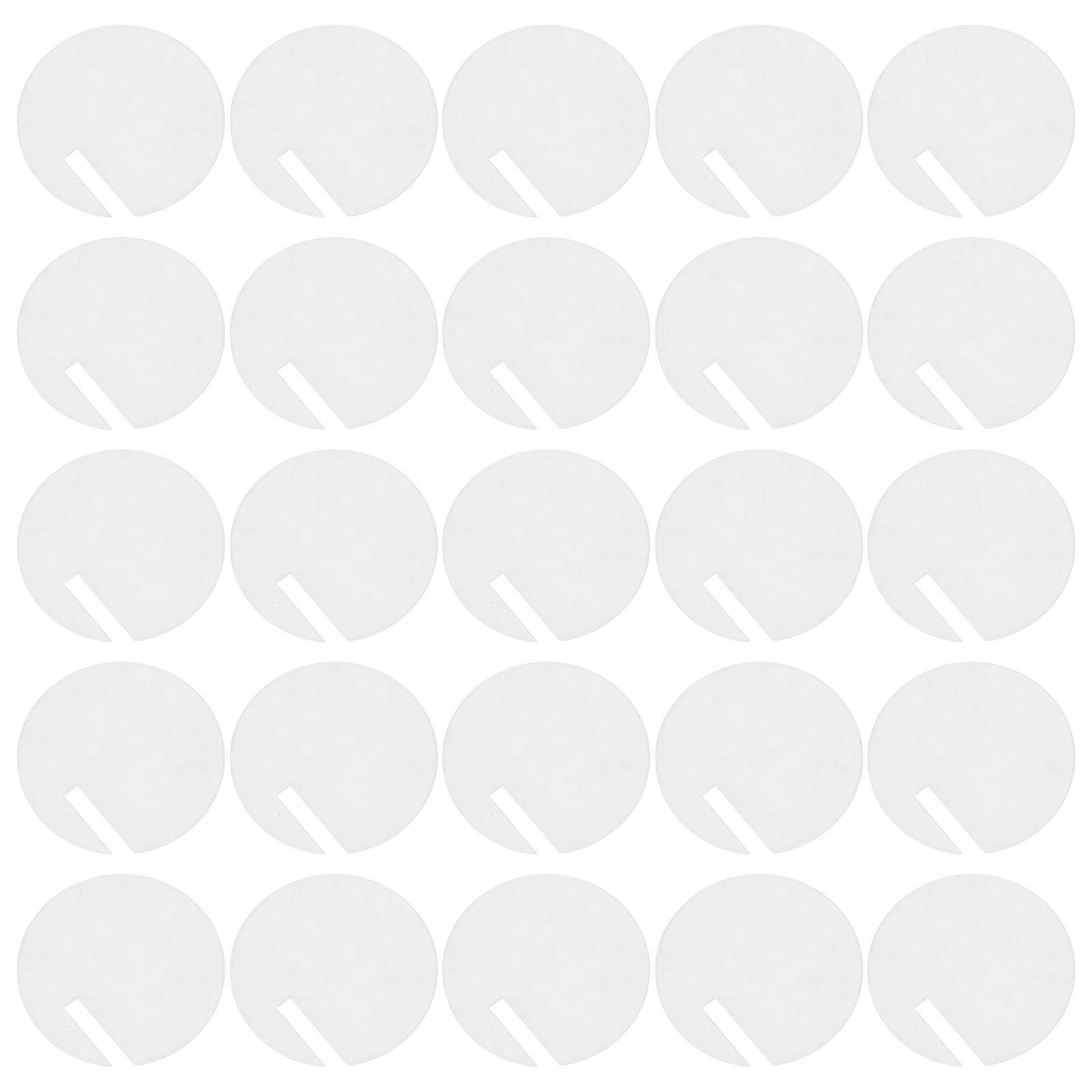 Drink Tags Acrylic Circle Drink Tags for Decorations 120Pcs Pack