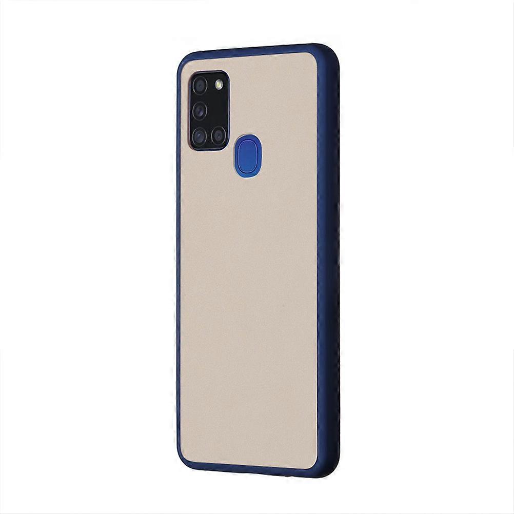 Phone Cover A21s for Phone Protection 2Pcs Navy Mobile Shell