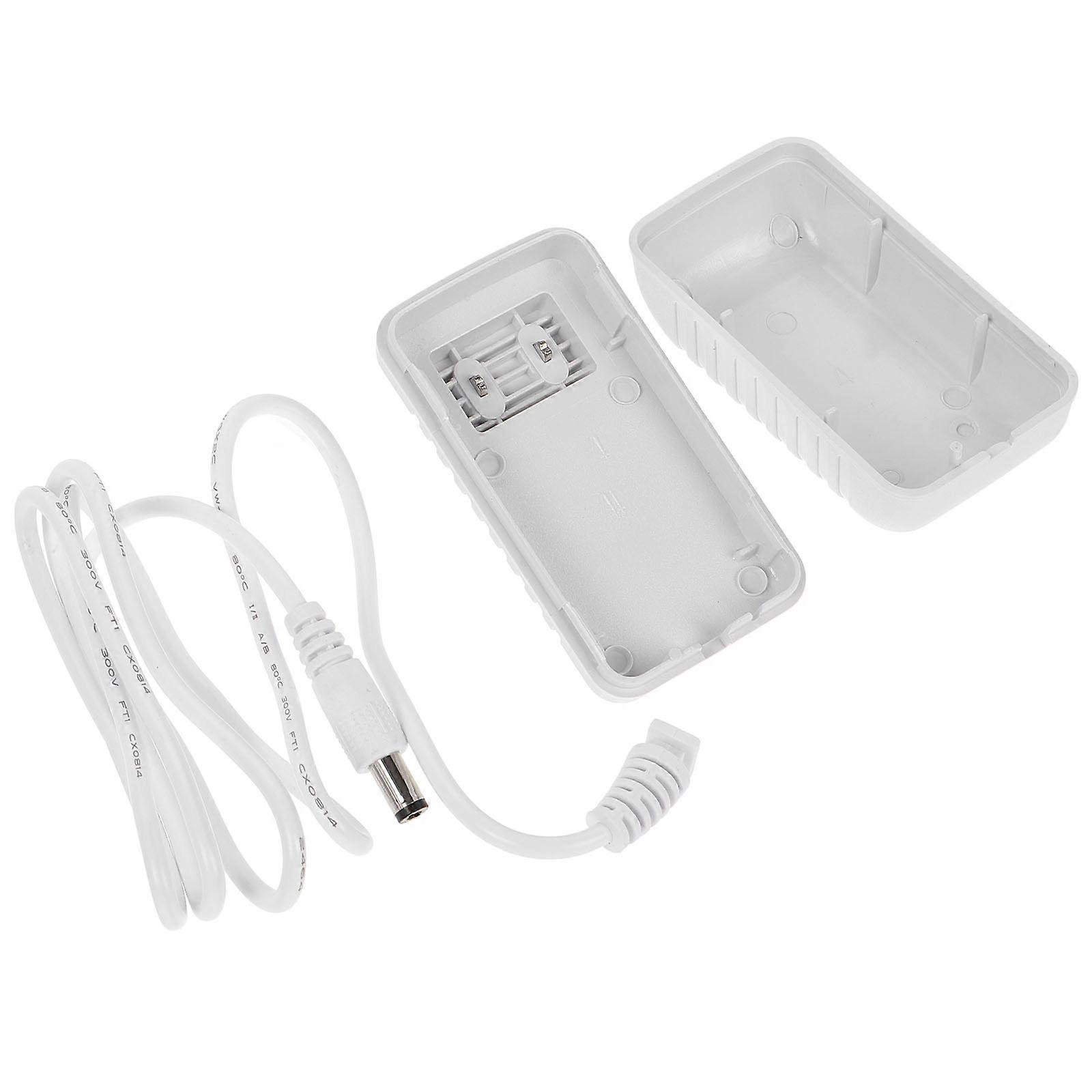 White Simulated Charging Plug Hidden Storage Box for Secure Cash 5Pcs