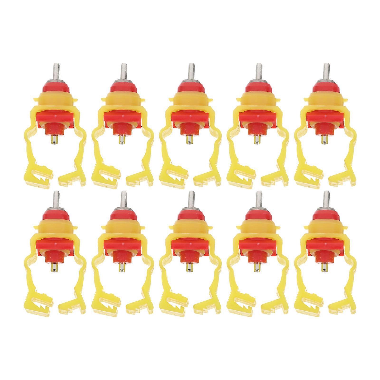 Poultry Water Drinker Automatic Nozzles for 20Pcs Stainless Steel