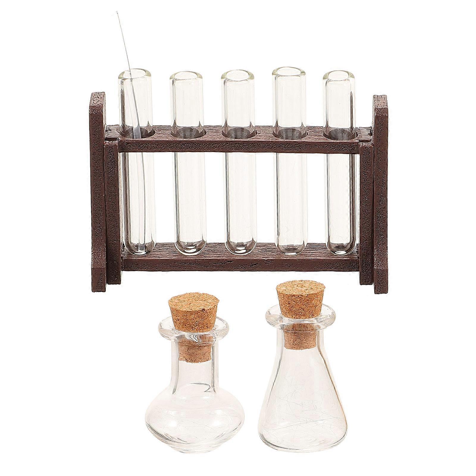 Experiment Toy Test Tube for Doll House 1Set with Realistic Design