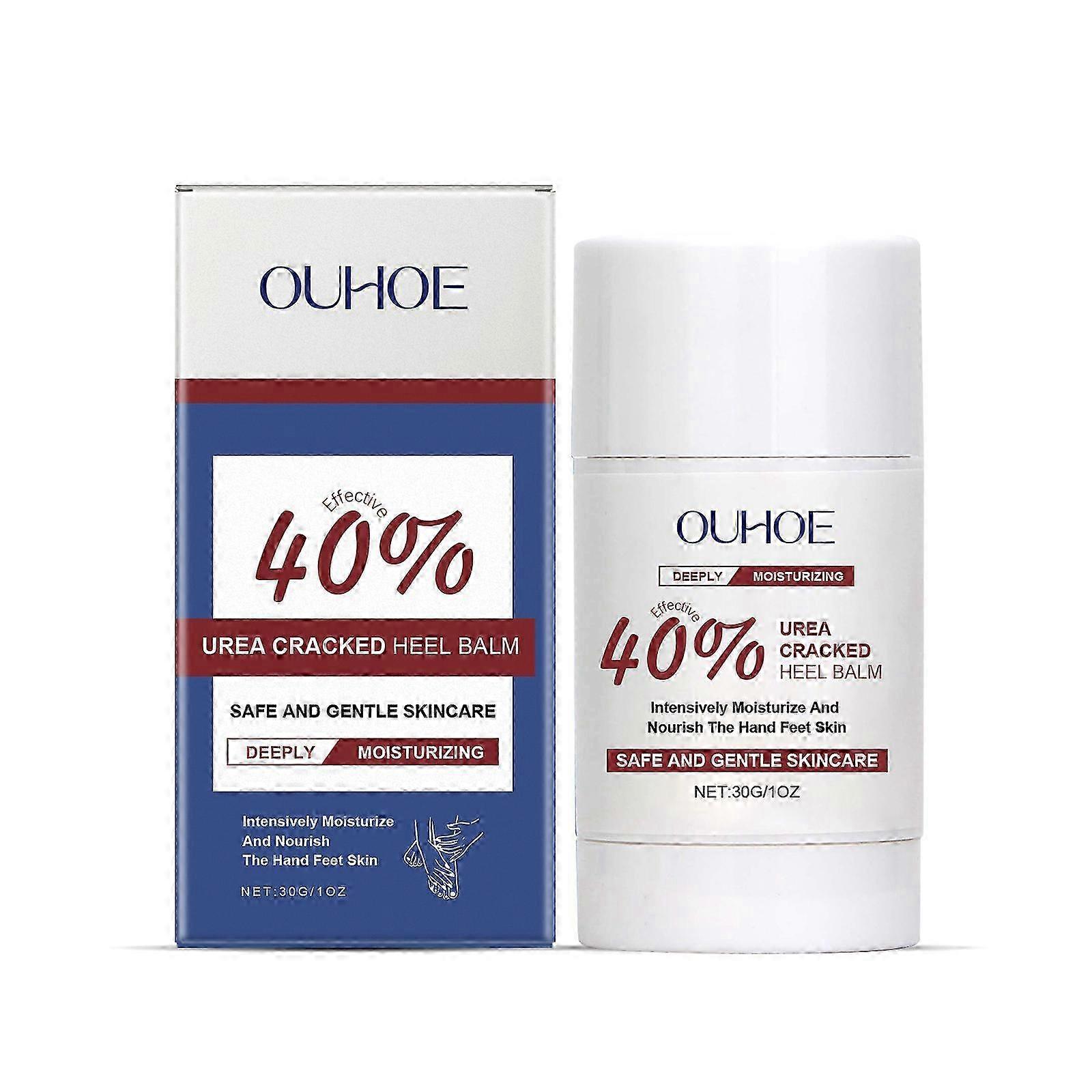 קרם אוריאה 40%, קרם ידיים 40% אוריאה לכף רגל יבשה וסדוקה, סטיק קרם אוריאה, מסיר עור מת, מרכך לטיפוח כף הרגל, קרם לחות לכף הרגל בעוצמה מרבית