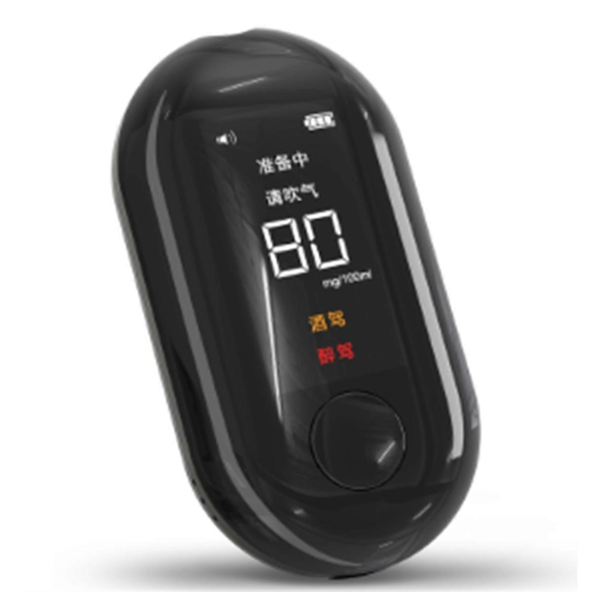 Alcootests numériques portables Éthylotests Testeur d’haleine léger et précis pour un usage professionnel