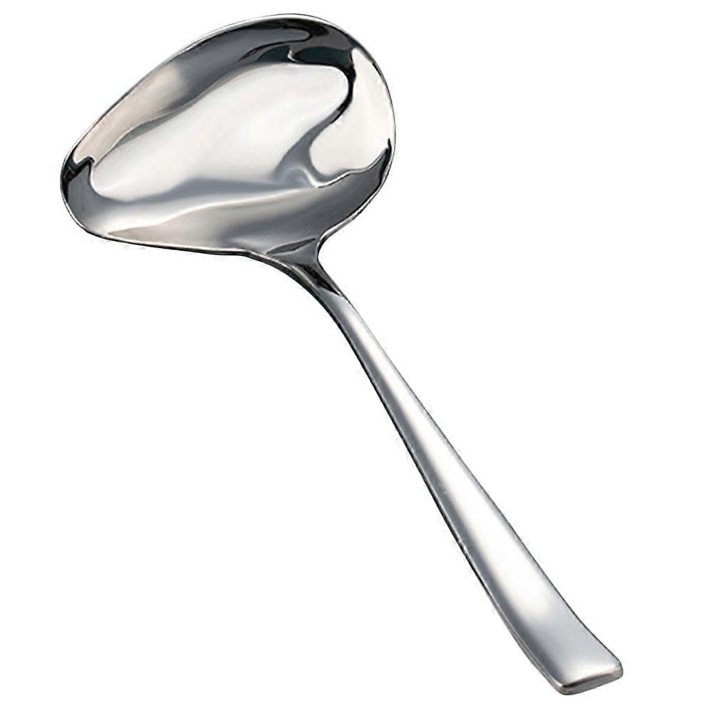 Silver Stainless Spoon for Gravy Ladle Use 4Pcs Kitchen Tools