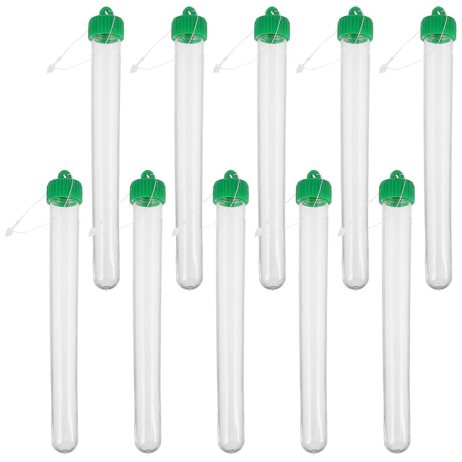 40Pcs Test Tubes with Screw Caps for Leak-Proof Sample Storage Designed for Field Testing in Lightweight and Portable 20ml Size
