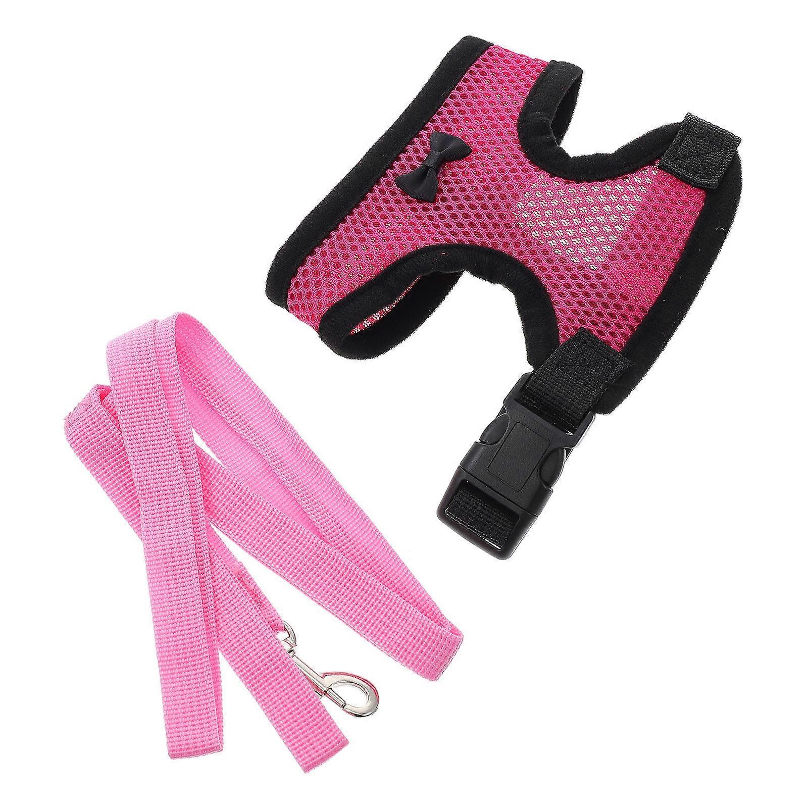 Pet Fashion Chicken Harness Vest System With Leash Perfect For Pet Owners Celebrating Halloween 1Pack