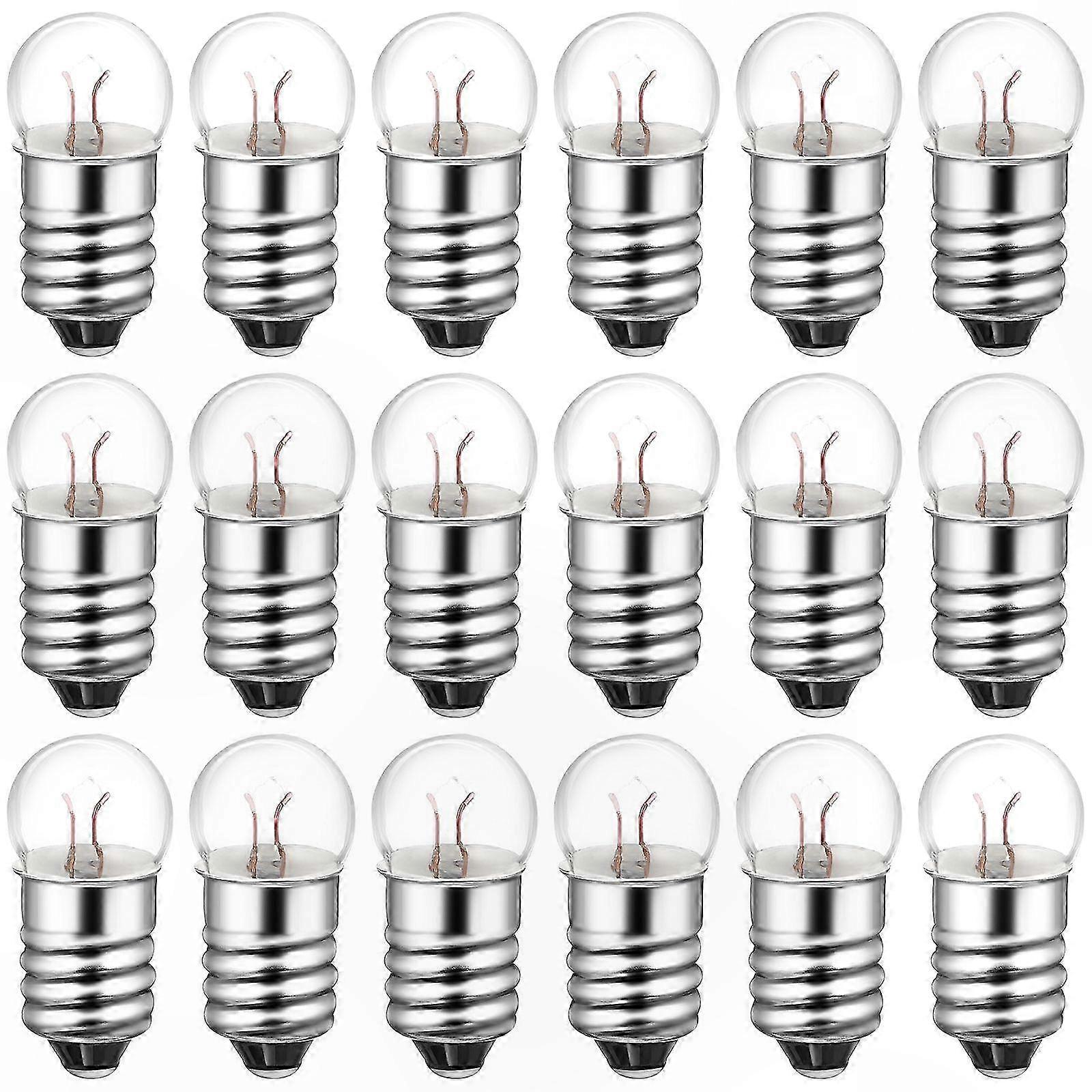 50 Pack Mini Bulbs for Electrical Projects Flashlight Replacement 1.5V Experiment Components