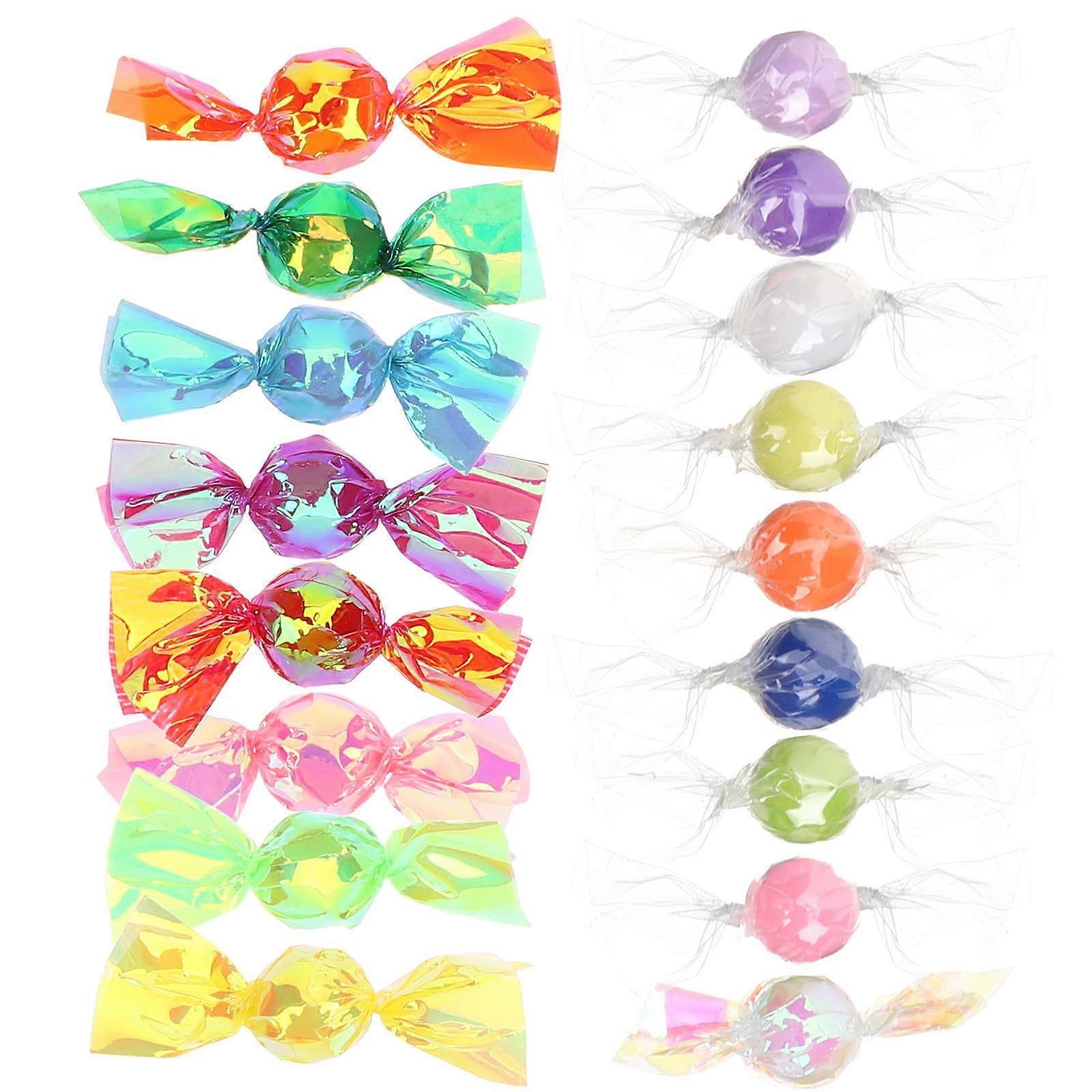 Plastic Candy Ornaments Miniature Candy Decoration for 34Pcs Wedding Decor