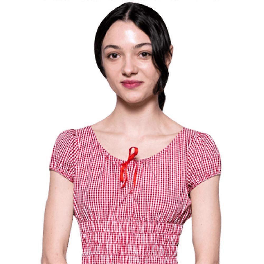 Lily McInerny (Röd Klänning) Halvkropps Buddy Cutout