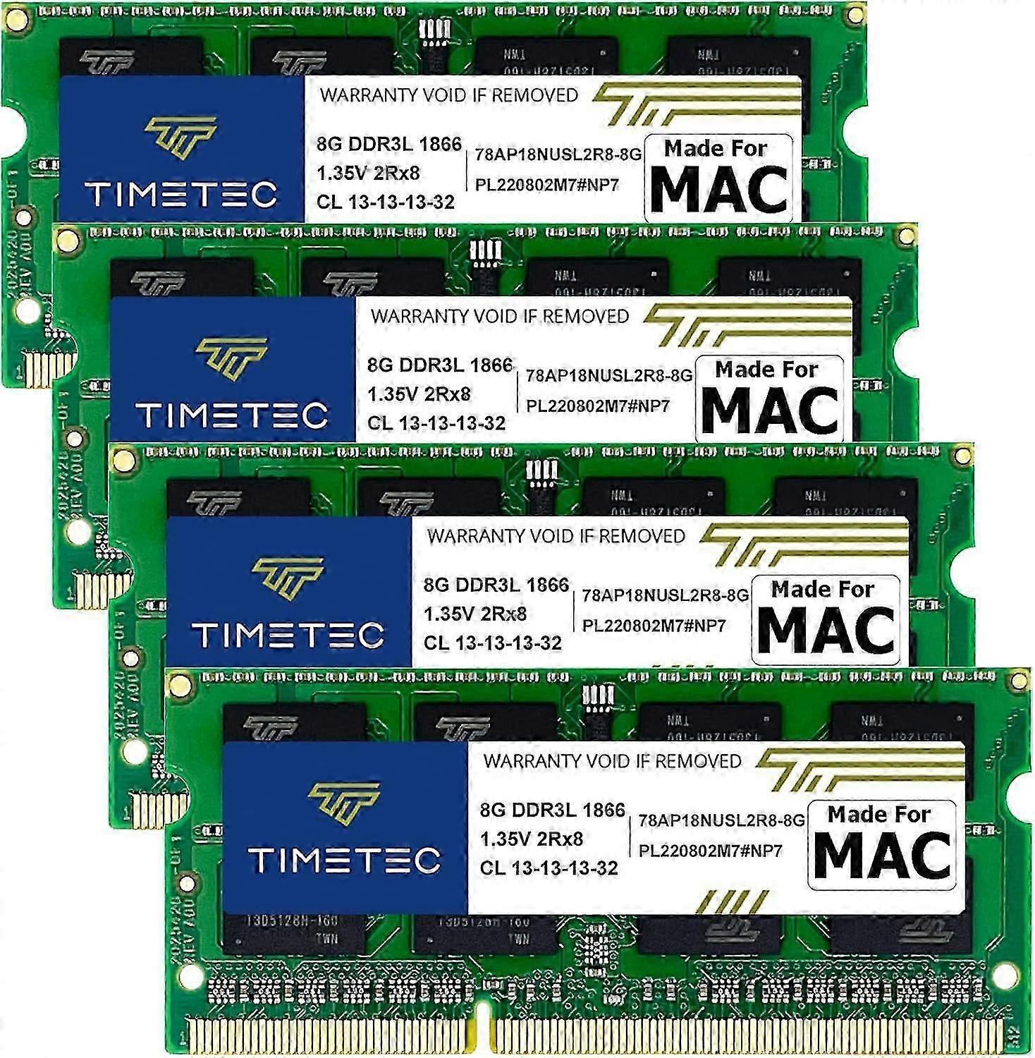 2025 Modelo Mais Recente Timetec 32GB Kit (4x8GB) para Apple Final de 2015 iMac (27 polegadas com Retina 5
