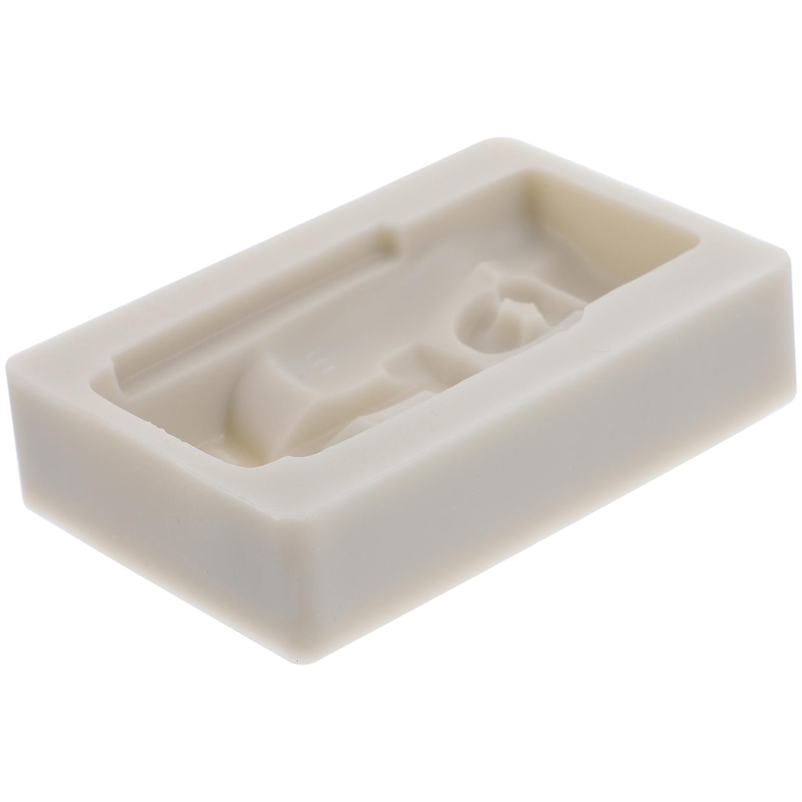 Silicone Chocolate Mold Moai Stone Mold for DIY