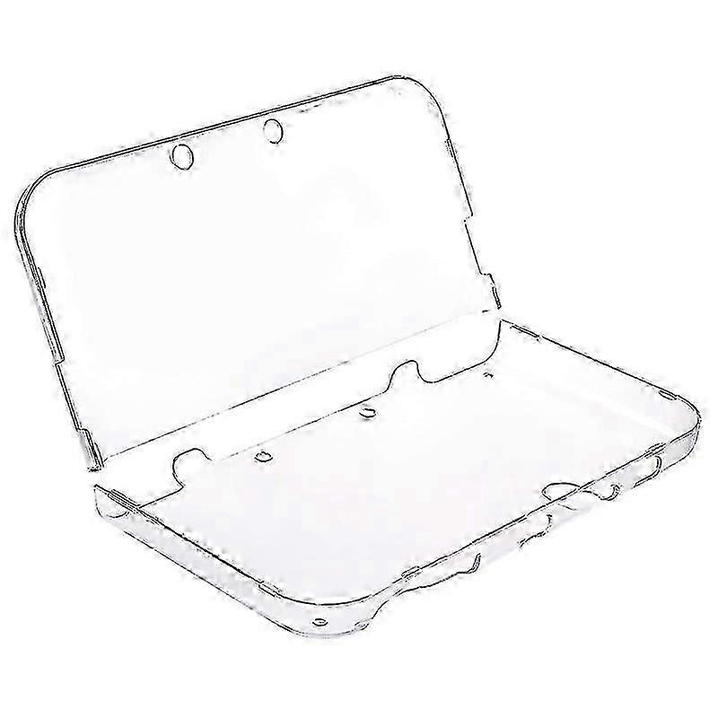 For New 3DS XL/LL Console Crystal Clear Hard Shell Anti-scratch PC Case