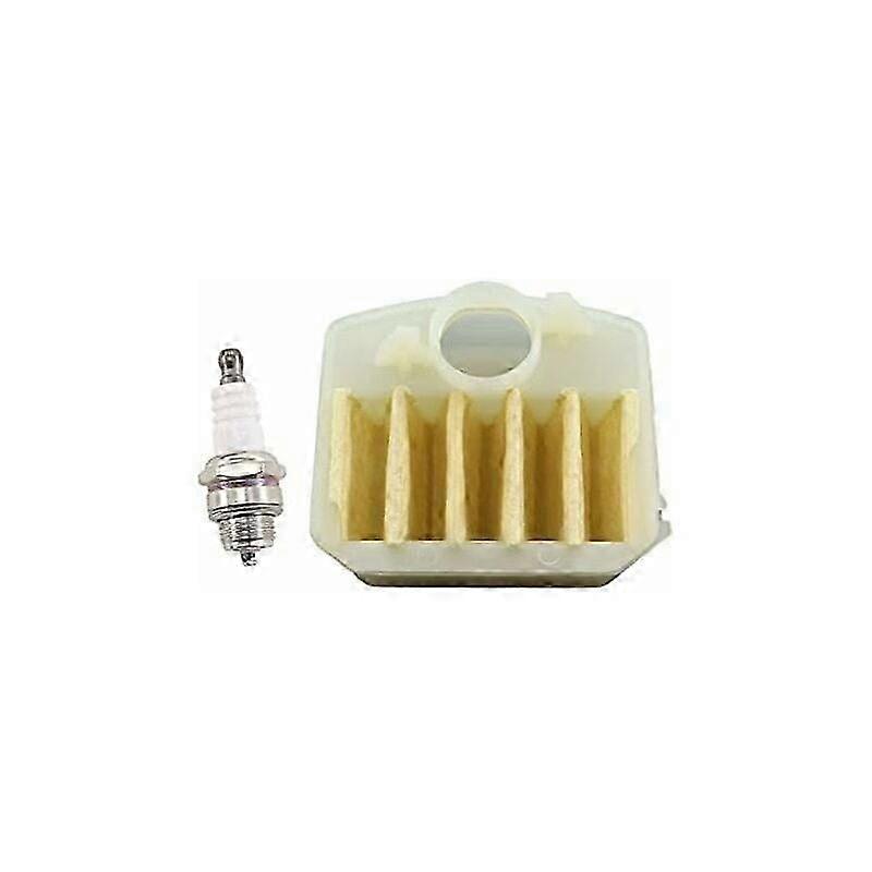 Air filter with spark plug for Husqvarna 340 345 346 350 351 353 chainsaw replaces 537024003 26s