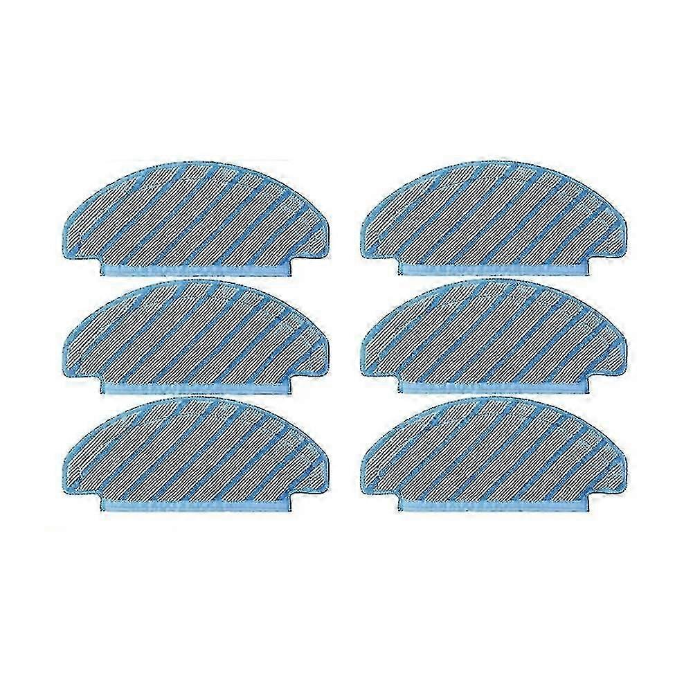 6 Pcs Washable Mop Cloths For Ecovacs Deebot T8 Max/t8 Aivi/t9