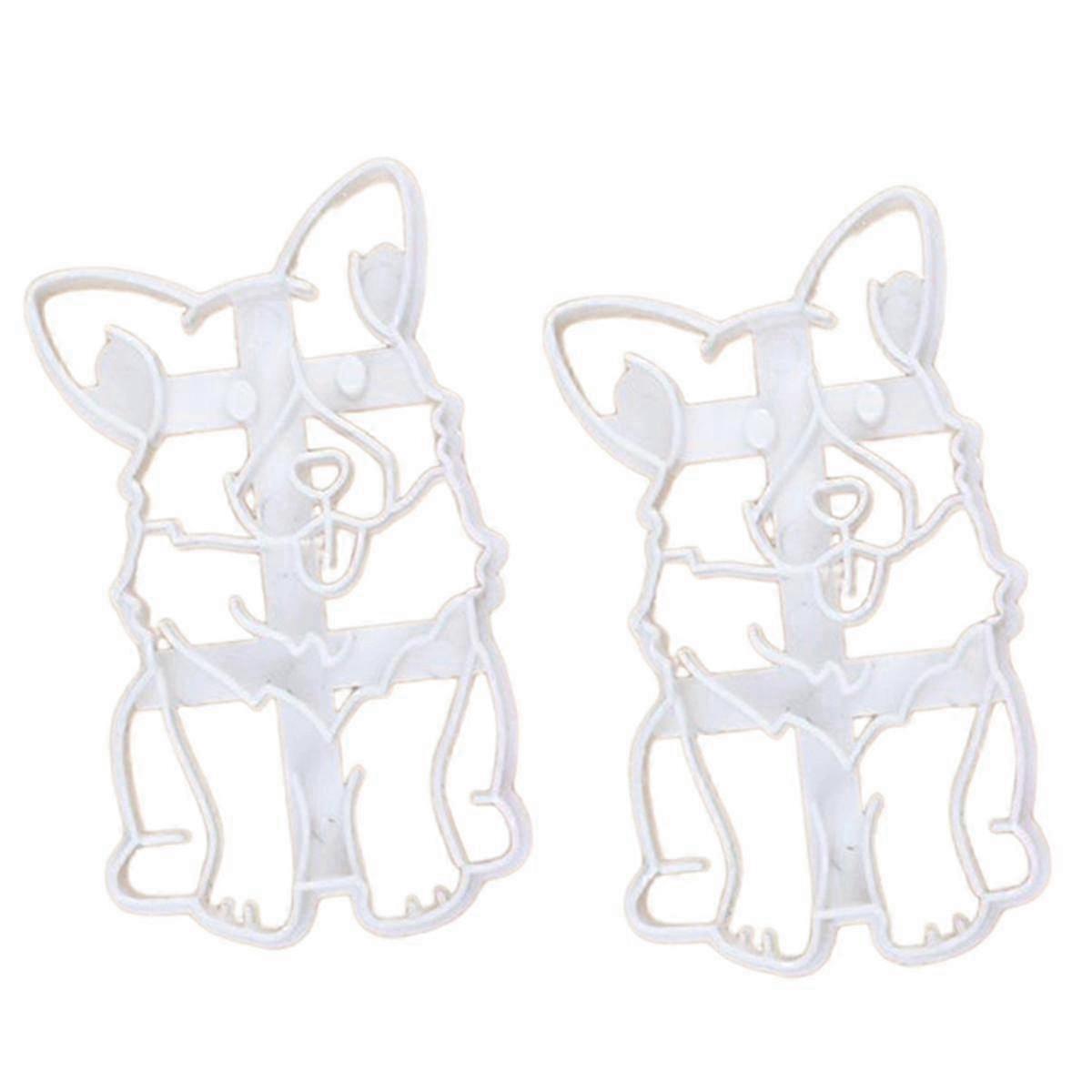 1Set Corgi Dog Shaped DIY Biscuit Baking Tool Happya Corgi