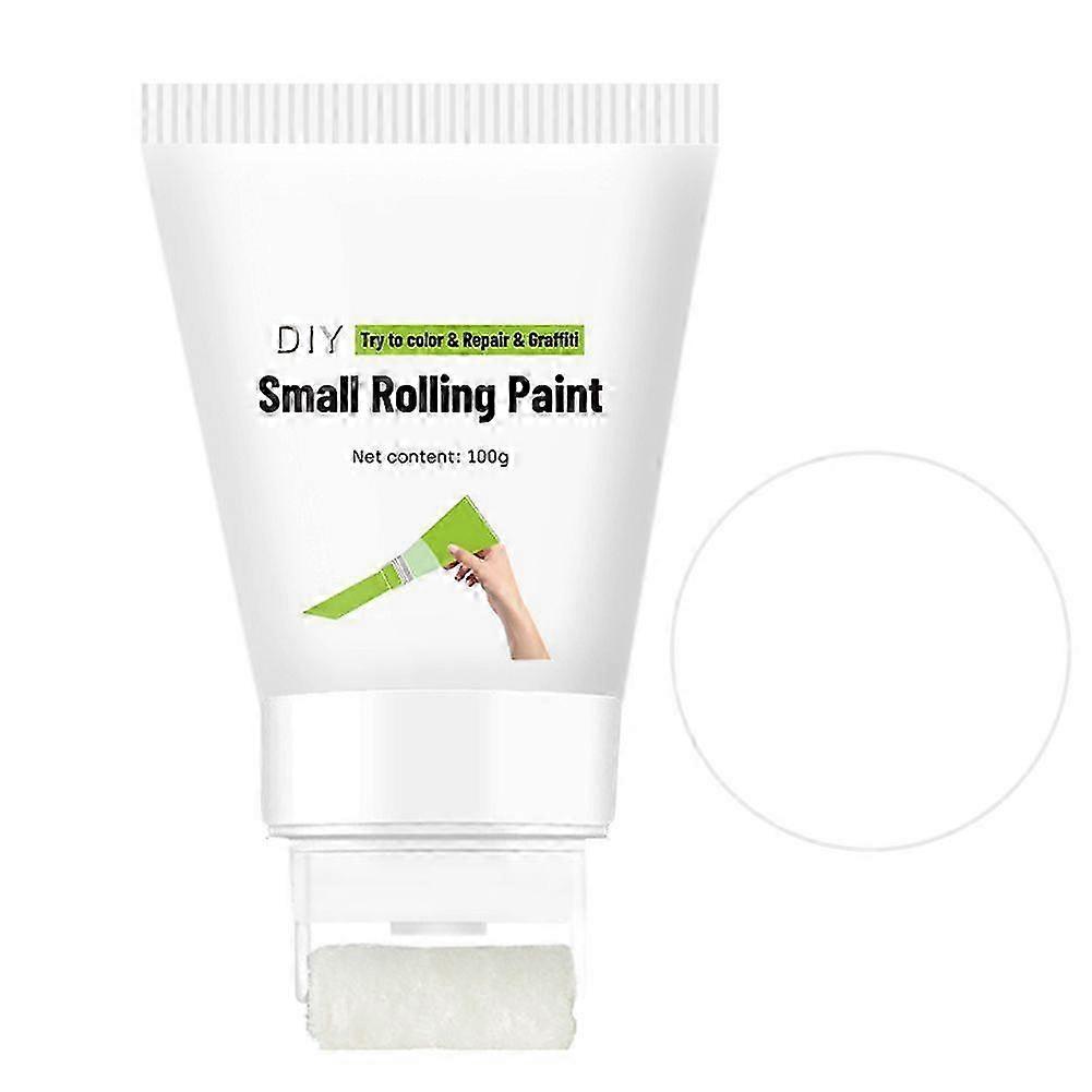 Väggfärg Liten rullborste Graffitis Smutsigt lock Reparation Färg Väggrenovering Miljöskydd Latex Färg Väggpasta