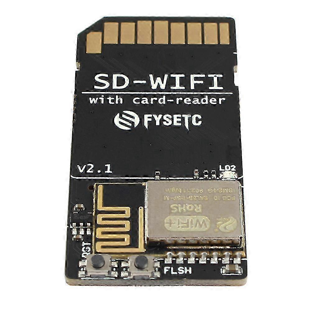 SD-WIFI Module with Card-Reader & USB to Serial Chip for Wireless Transmission & ESPwebDev Onboard
